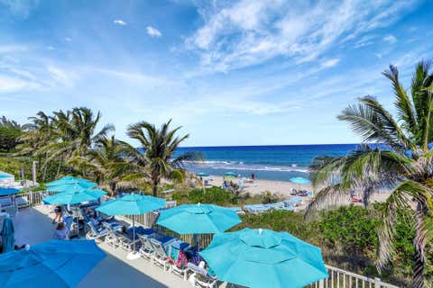 Tiny photo for 4748 S Ocean Boulevard #301, Highland Beach, FL 33487 (MLS # B26025208)
