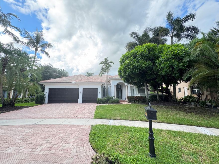Stunning 5BR/3BA One-Story Pool Home in Exclusive Hawks Landing! Approx. 3,800 sq. ft. on a private cul-de-sac lot with tranquil lake and landscaped views. This spacious home features a gourmet kitchen with granite countertops and center island, high ceilings, crown molding, two large living areas, and a formal dining room. Split floor plan offers privacy, and large windows fill the space with natural light. Private pool and patio perfect for relaxing or entertaining. 2.5-car garage (3rd bay converted to den/office + storage). Located in a 24/7 gated community with resort-style amenities: clubhouse, gym, spa, tennis & basketball courts. Near top-rated schools including Heritage Private School. A rare rental opportunity in one of the most sought-after communities!