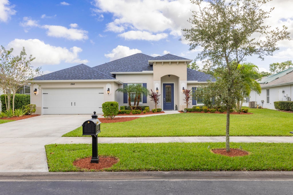 Photo of 244 SW Fernleaf Trail, Port Saint Lucie, FL 34953 (MLS # R11035495)