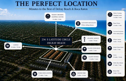 Tiny photo for 236 S Latitude Circle, Delray Beach, FL 33483 (MLS # B26034704)
