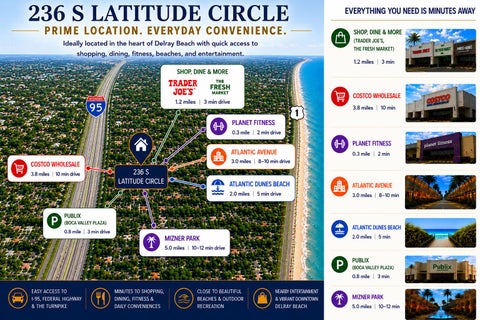 Tiny photo for 236 S Latitude Circle, Delray Beach, FL 33483 (MLS # B26034704)