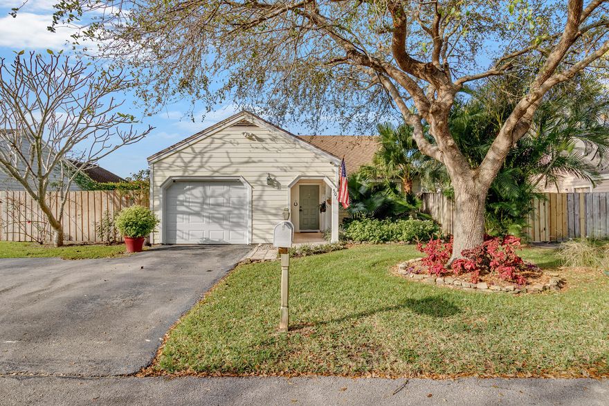 Charming 2 Bedroom + 2 Bath home in the desirable Tree Tops community! This inviting property features a spacious fenced yard perfect for pets, entertaining, or relaxing outdoors. Enjoy Florida living year-round from the large screened-in patio overlooking the private backyard. Bright, comfortable living spaces and a wonderful location make this home a must-see!