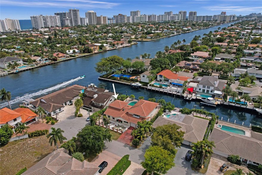 Coral Ridge Country Club waterfront redevelopment opportunity.  Contract fell through. Positioned just two homes from the point with amazing Intracoastal views. This 85' waterfront lot offers exceptional waterfront views with a 112' deep parcel ideal for new construction with 5' setbacks. Existing home has structural issues and is best suited as a tear-down. Sold AS-IS.  Cash buyers are asked to review available inspection reports, drive by the residence, provide proof of funds if a showing is required and upon presenting an offer. Prime location minutes to the beaches and vibrant Lauderdale-By-The-Sea.  Price is firm at $2.3M.