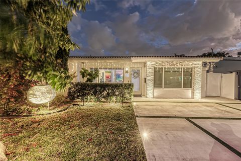 A home in Wilton Manors