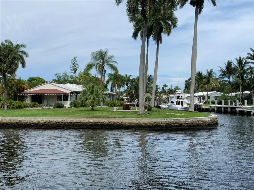 Location, Location, Location - Watch stunning sunsets over the New River from your gated point lot estate.  This riverfront home is located on a quiet cul-de-sac. With 298' of waterfront, private dock and easy access to the ocean with no fixed bridges it is a boaters paradise, park your Yacht here and save$$$$$. Ten minutes or less to Downtown Ft. Lauderdale, Port Everglades, Ft. Lauderdale beaches, Ft. Lauderdale Airport, Las Olas shopping and restaurants, world class medical centers, major marine centers, I-95, Florida Turnpike, Tri-Rail and Bright Line commuter trains.  Located 10 to 45 minutes driving time  to stadiums for most major sports events, 4  municipal general aviation and 2 additional international airports,