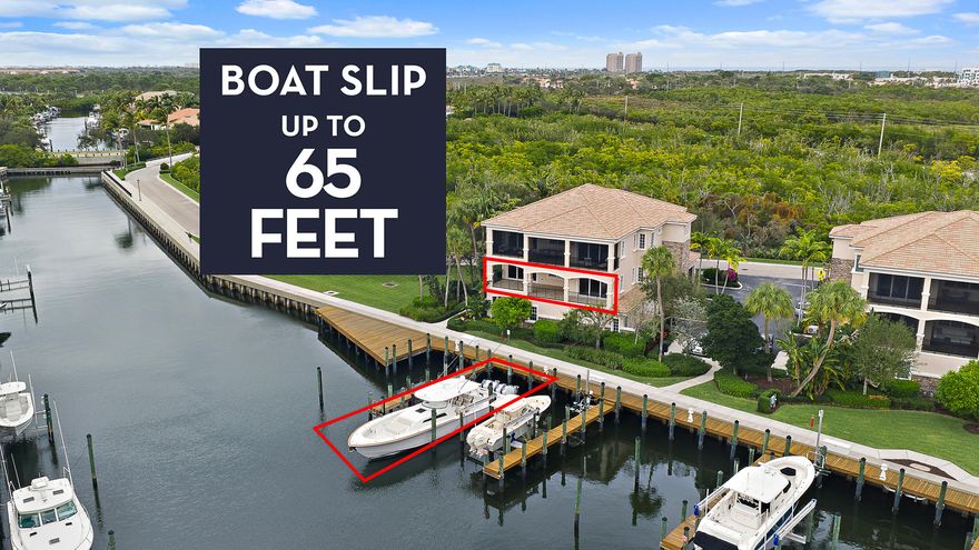 Life is better when your boat lives just steps from your home, with a dock accommodating up to a 65-foot yacht directly outside. This move-in-ready residence is located inside the highly desirable, manned-gate boating community of Frenchman's Harbor, offering direct ocean access and an easy, coastal lifestyle. The spacious second-floor unit features a private balcony just steps from your dock, making it effortless to enjoy life on the water. Frenchman's Harbor is a boutique waterfront community, thoughtfully designed for those who value privacy, security, and an active boating lifestyle. Residents enjoy a resort-style waterfront pool, a private boardwalk, and beautifully maintained tropical grounds. Tastefully updated and well laid out, the home includes a two-car garage and elevated living spaces that feel comfortable and inviting. By boat or by car, the location is hard to beatjust minutes from the beach, inlet, waterfront restaurants, and shopping. Boat slips accommodating up to 65 feet are extremely hard to come by in the areaif you're looking for a home for you and your boat, this is a must-see.