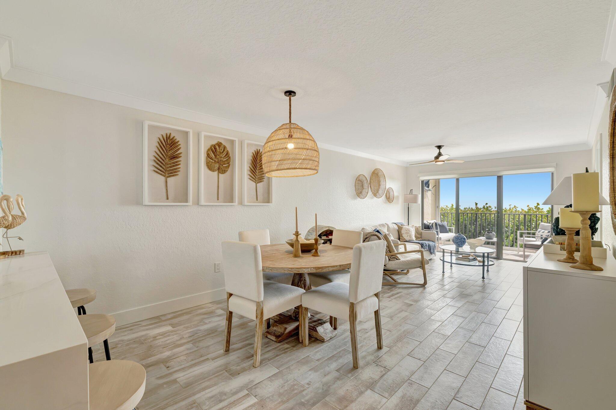 Oceanfront Bliss in Jensen Beach!Escape winter in this fully furnished 2BR/2BA condo at Sand Dollar Shores. Enjoy breathtaking ocean views, direct beach access, and an updated interior with stylish furnishings and a fully equipped kitchen. Relax on your private balcony or explore resort-style amenities: 2 heated pools, tennis, pickleball, fitness center, and clubhouse--all in a gated community. Minutes from downtown Jensen Beach and dining.📅 Available Sep-MayBeach life starts here--secure your stay today!