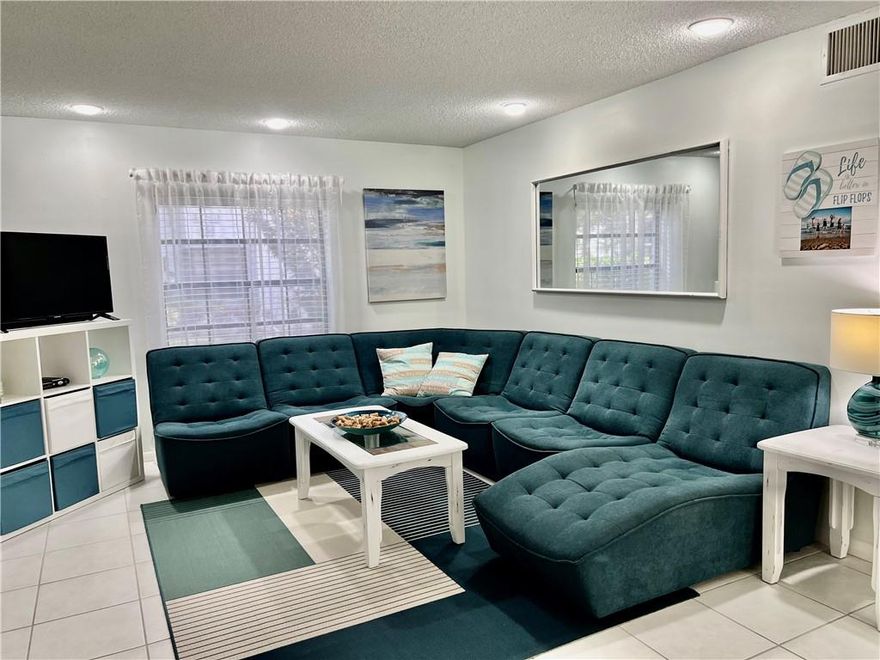 DO NOT MISS OUT ON THIS ONE! This beautiful Garden/1st Floor 3/2 Condo won't last long! Located in charming Family and 24hr guard gated Platina Community in Boynton Beach offers many amenities. The Porch is glassed in with a full size washer & dryer. Maintenance includes Hi Speed Internet /Hi Def Cable, Water, multi-million dollar fully remodeled Clubhouse with Cafe-Restaurant, Olympic style heated pool, performance center, sauna, fitness center, tennis, bocce, billiards, and clubs. Satellite pool is just steps from your condo. This unit is completely furnished with some small exceptions (an inventory list will be supplied). New AC in Nov 2021. Appliances were bought in Sept 2018. Near the Turnpike & I95, shopping centers & all services. Pet Friendly, one pet 20 pound limit.