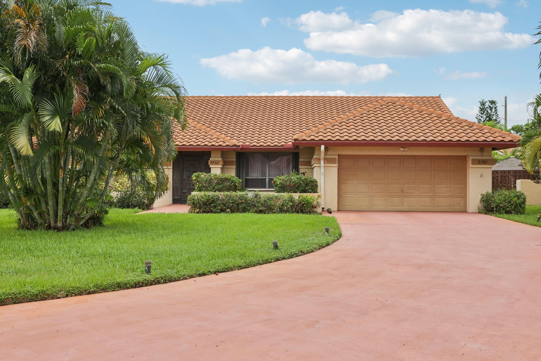 Just Listed! Spacious 3-Bedroom Pool Home on 1/4 AcreThis beautifully maintained 3-bedroom, 2-bath home features oversized bedrooms, double-sink bathrooms, and generous closet space. Recent upgrades include a newer roof (2021), AC (2021), and hot water heater (2021). The sparkling pool has been fully resurfaced and is enclosed by a newer screened cage, perfect for year-round enjoyment.Enjoy the bright, open floor plan, a 2-car garage, and an extended driveway that easily fits 6+ cars. Situated on a quarter-acre lot, this home offers both comfort and space--inside and out.'Great area for schools , religous institutions, close to the beach.