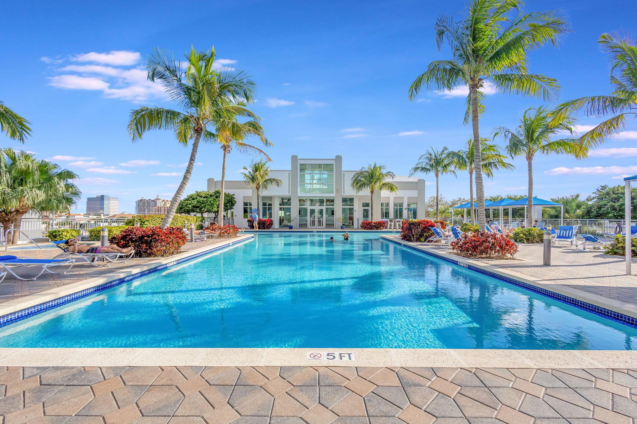 Experience elevated luxury in this Wonderful Penthouse with East and North Views. Features include soaring high ceilings and a Private Balcony with breathtaking panoramic views of the Intracoastal Waterway, Palm Beach Island, The Breakers, and downtown West Palm Beach.Modern open-concept design with a split bedroom floorplan. Prime location near CityPlace, The Brightline, Kravis Center, shopping/dining and just minutes to Palm Beach Island.The Edge is a full of amenities including rooftop heated pool with cabanas, state-of-the-art fitness center, club lounge, business center, and 24-hour concierge and security.Live the Lifestyle!