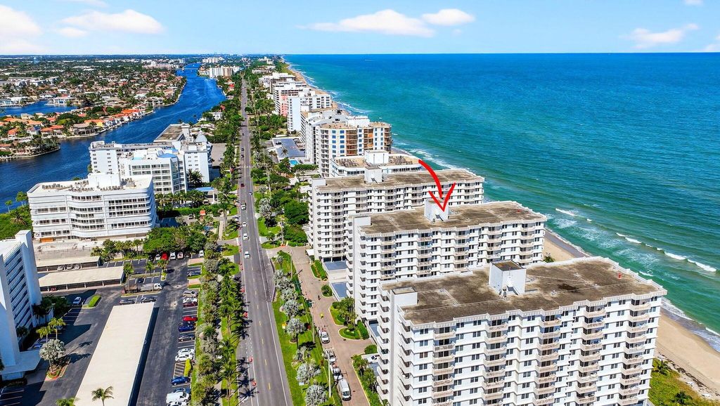 Photo of 3221 S Ocean Boulevard #908, Highland Beach, FL 33487 (MLS # R11132237)