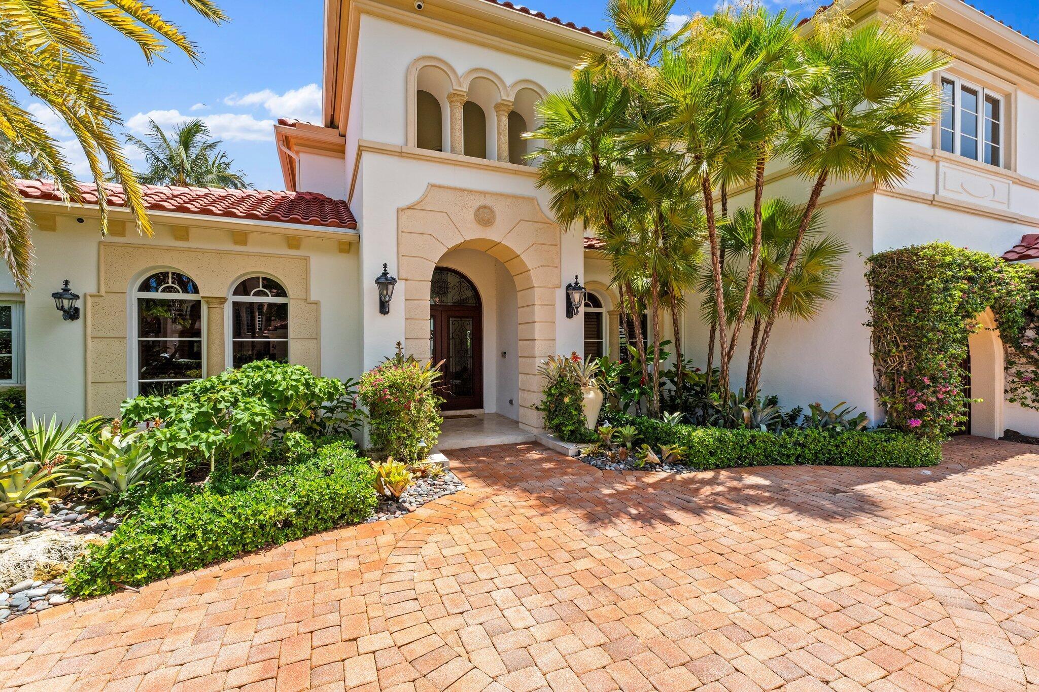 Welcome to 678 Hermitage Circle, an exceptional 5 bedroom 6 1/2 bath estate offering over7700 sq ft of refined living and outdoor space in the gated community of Frenchmans Reserve. Designed for elegant living, this home seamlessly blends timeless architecture with luxurious modern upgrades.Brand new 2025 roof and a whole-house generator, ensuring year-round comfort and security. The fully renovated chef's kitchen boasts high end appliances, all opening to expansive living and dining spaces with travertine floors throughout.The lavish primary suite is a private sanctuary featuring his and her bathrooms, walk-in closets and serene views of the resort style pool, spa and covered loggia. Additional features are a summer kitchen, private office and media room plus a 3 car garage