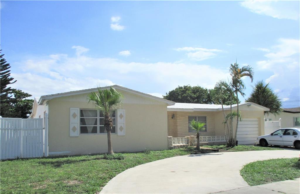 Great location in the city of Margate! 4 bedroom and two bath pool home bordering the Stranahan River. Tile flooring throughout. Circular driveway. Privacy Fence. Roof is approx. 15 yrs old. AC does not work. Located directly across from Atlantic West Elementary School! Needs some Tlc. Great Potential! House is priced to Sell!
