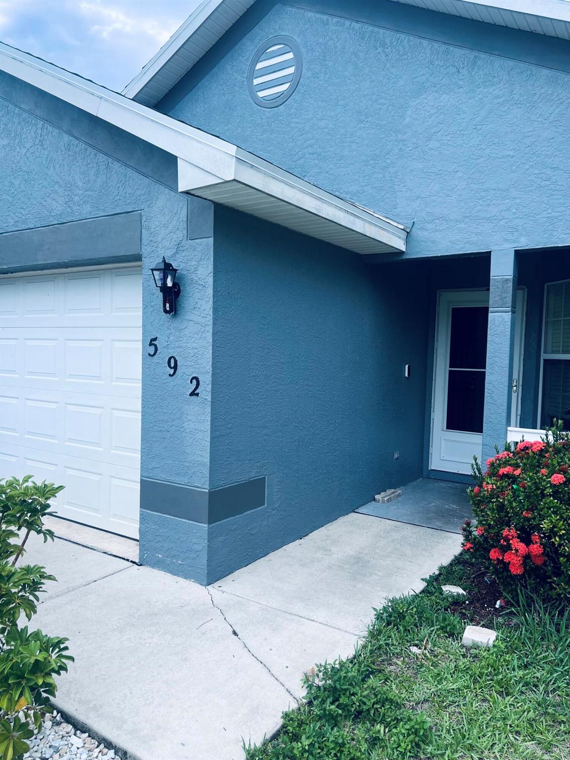 Welcome to this charming 3-bedroom, 2-bathroom single-family home in Port St. Lucie offers spacious living with eat-in kitchen with an island and two car garage. Roof 2023, water heater is two year old. In house connection for generator hook up. Enjoy relaxing on the covered patio overlooking lush greenery with fenced backyard. Requested Date and time of appointment *24 hour advanced notice is required. Professional pictures are coming. Owner occupied but will be vacant soon. * Arlo cameras are excluded from the sale.