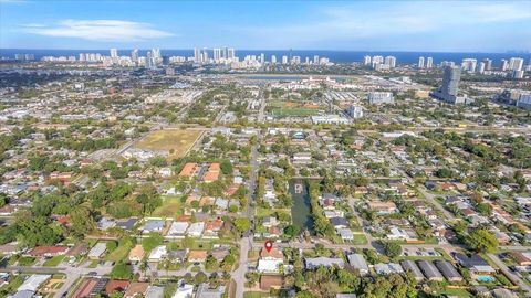 A home in Hallandale Beach