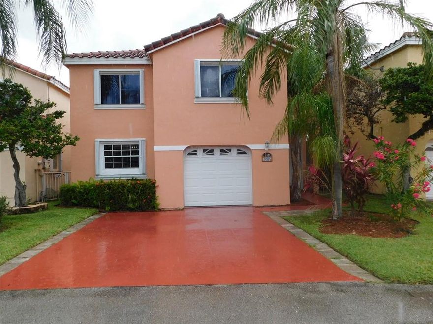 Spacious LAKE FRONT Home in Sheridan Ocean CLUB! One of the Larger homes in the development owner madeAdditions with Permits(they are in attachments). Per BCPA 1,852 sq. ft. under air. Super lake views. Great location less than a mile from the Beach. Master Bedroom has private patio overlooking Lake and Pool. Some Accordion Shutters and Impact Windows.   See Broker Remarks for info. NOTE SEA WALL IS TO BE REPAIRED BY ASSOCIATION DO NOT CROSS YELLOW TAPE/ ROPE ON THE DECK.