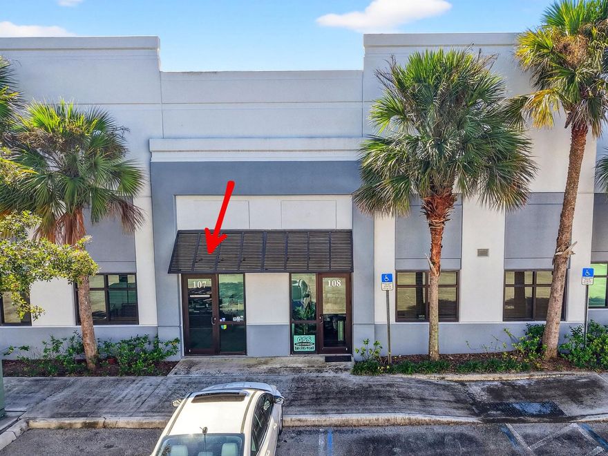 EXCELLENT OWNER-USER OR INVESTOR OPPORTUNITY TO OWN CONDO FLEX SPACE WITH IL ZONING - ALLOWS FOR A VAST ARRAY OF USES. THIS LOCATION FEATURES MAJOR EXPOSURE ON BELVEDERE ROAD AND IS DOWN THE STREET FROM SR-7 AND CLOSE TO THE FL TURNPIKE. THE UNIT IS APPROX 1,141 SF PLUS 291 SF MEZZANINE FLOOR TOTALLING APPROX 1,432 SF. CURRENT TENANT'S LEASE EXPIRES ON 12/31/28 AND CAN BE TERMINATED BY LANDLORD ANYTIME WITH 4-MONTH NOTICE. PLEASE INQUIRE FOR THE OFFERING MEMORANDUM.