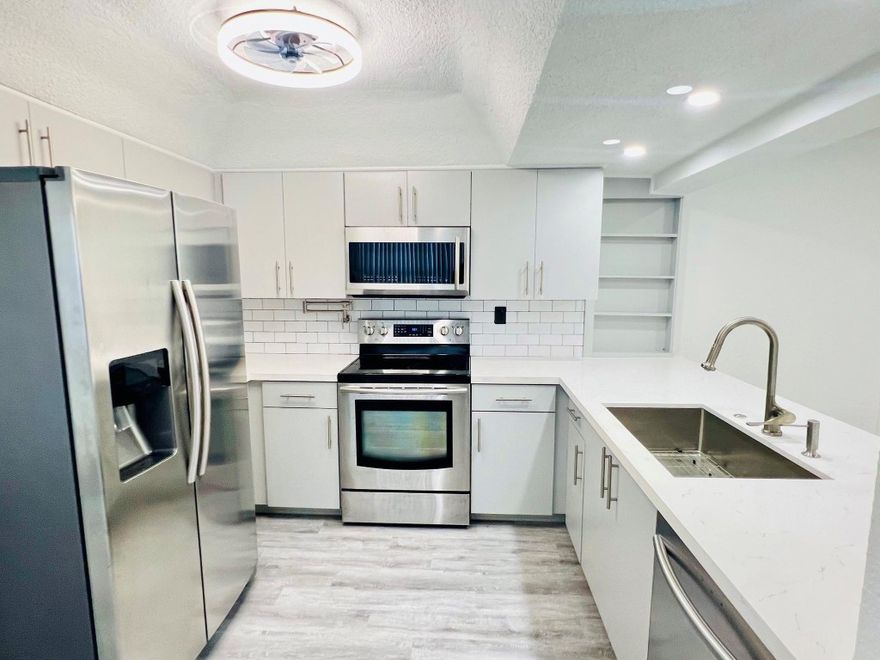 IMMEDIATE MOVE-IN UPON APPLICATION APPROVAL. This spacious, remodeled 3 bedroom I 2 bathroom home features a split bedroom floor plan, vinyl and tile throughout, and bedrooms with walk-in closets. This home provides plenty of natural light in the kitchen, living, and family room areas with a large backyard.