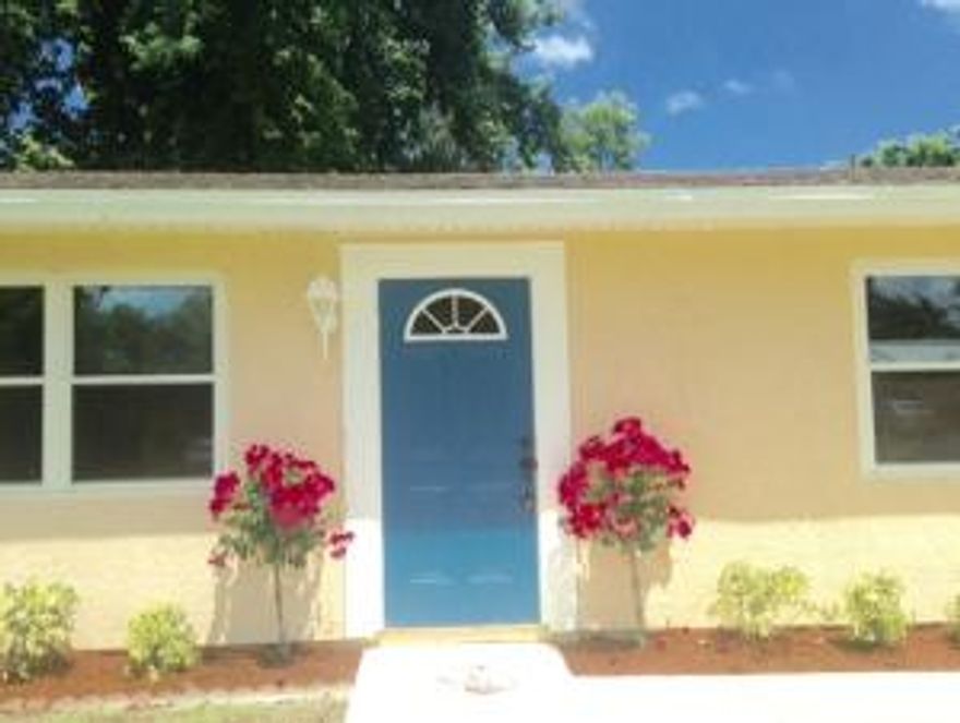 Cute as a button describes this home in Port St Lucie. Move right in to this home with new GE Stainless appliances in the kitchen. Beautiful Granite counters enhance the charm of this home. New Paint throughout, tile floors. 3 bedrooms and 2 baths with covered rear porch and single car attached garage.