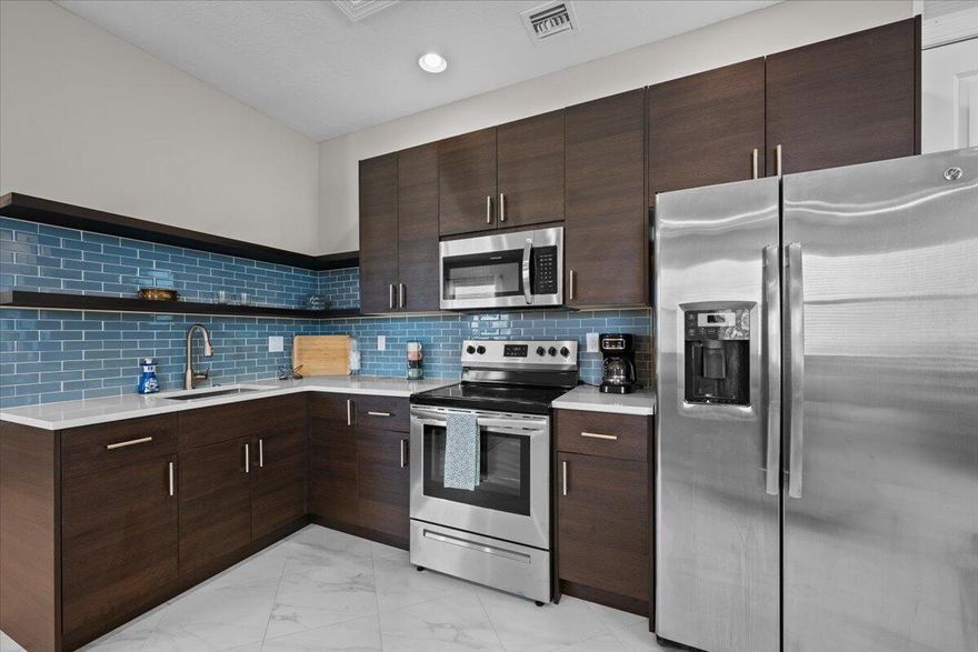 Alton Casita / Studio Apartment fully furnished with internet and utilities included. This is an annual, furnished listing. Includes access to The Club at Alton with pool, hot tub, fitness center, aerobics room, pickleball, tennis and more just steps away from this home.