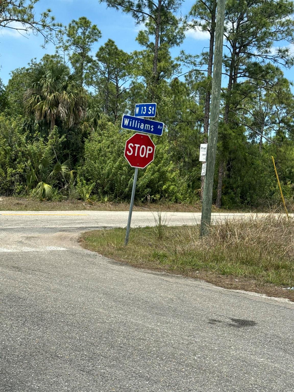 A vacant lot with a recor - Land