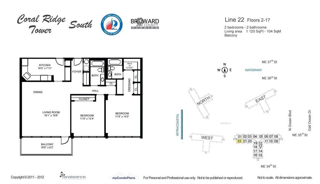 Photo of 3333 NE 34th Street #522, Fort Lauderdale, FL 33308 (MLS # F10546474)