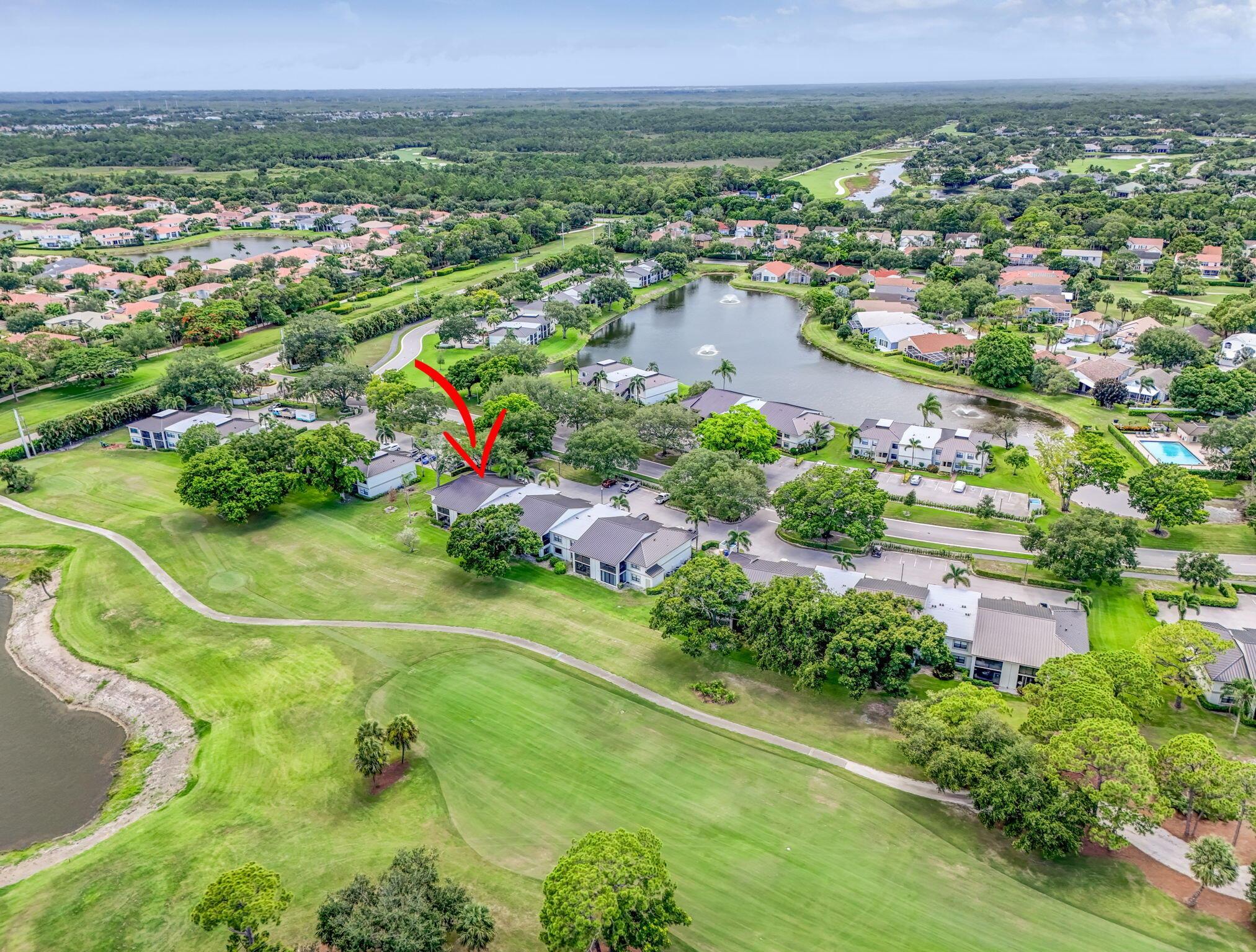 Rare opportunity to purchase 1st floor, corner unit overlooking the golf course. Beautifully updated, bright, open space. Full storm protection. Designer upgrades.Eastpointe offers two championship golf courses, a state of the art fitness center, resort style pools, restaurants, tennis, pickleball, children's playground, walking and jogging trails.