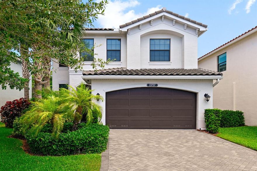 Built in 2017 and immaculately maintained, this 3/2.5 in the uber desirable Tuscany North is a show stopper!  Generously equipped with upgrades outside the GL portfolio.  The Property boasts Italian wood-look porcelain tile, white shaker cabinets, quartz countertops, carrara marble in the master with dual sinks, as well as upgraded light and fan fixtures throughout and carpeting on the second floor.  The high end, family friendly community of Tuscany North has wonderful amenities within walking distance from the home, including indoor/outdoor basketball courts, fitness center, tennis courts, and swimming pool.  Run, don't walk, this one won't last! Showings start 6/13