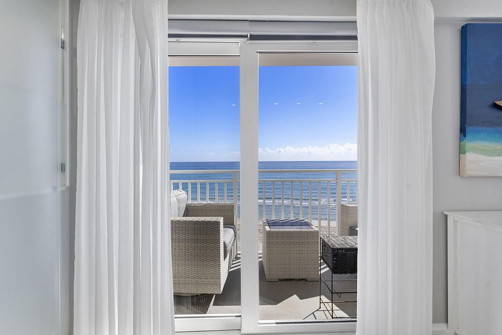 Photo of 4505 S Ocean Boulevard #307, Highland Beach, FL 33487 (MLS # R11108323)