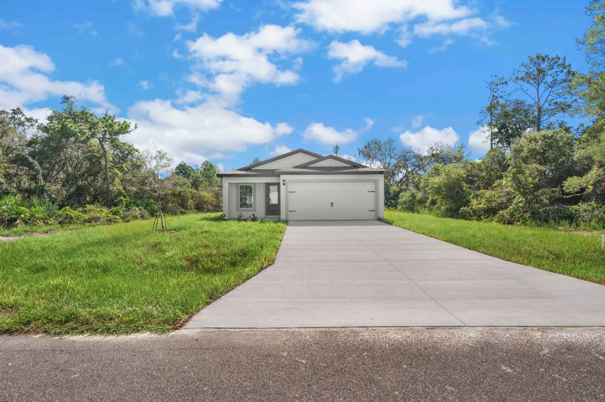 The Alafia floor plan by LGI Homes is a quaint 2-bedroom, 2-bathroom home! The open-concept layout of the entertainment area and kitchen is exactly what new homeowners are looking for. Fitted with our CompleteHome™ package, this home offers modern upgrades such as energy-efficient appliances, professional front yard landscaping and more! *Appliance models subject to availability.*