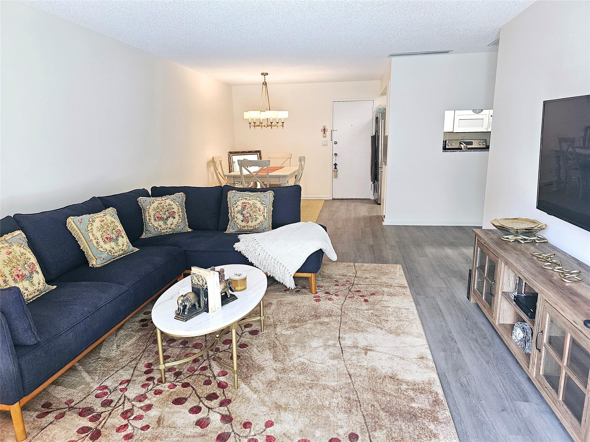 Fully furnished spacious condo in a great location just steps to the beach available immediately with a 3 month minimum. Just a short walk to the new entertainment hotspot of Pompano fishing pier and all the restaurants and entertainment! Two queen beds, newer appliances and impact windows. Wonderful building with a great pool and 1 assigned parking spot.