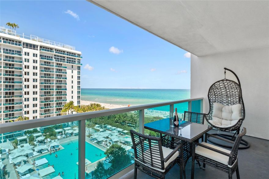 Wake up to stunning, unobstructed ocean views from your private balcony in this expansive 1-bedroom, 1-bathroom residence at the iconic Roney Palace, part of the renowned 1 Hotel South Beach. This is oceanfront living at its finest, blending luxury, comfort, and South Beach’s vibrant energy.
Enjoy resort-style amenities just steps from your door: three oceanfront swimming pools, a hot tub, exclusive beach service, valet parking, 24-hour security, on-site management, and convenient laundry on every floor. Perfectly situated in the heart of South Beach, you’ll have effortless access to world-class dining, shopping, and nightlife.
Pricing is dynamic and subject to seasonal demand, lease start date, and term. Contact the listing agent for current availability and pricing.
