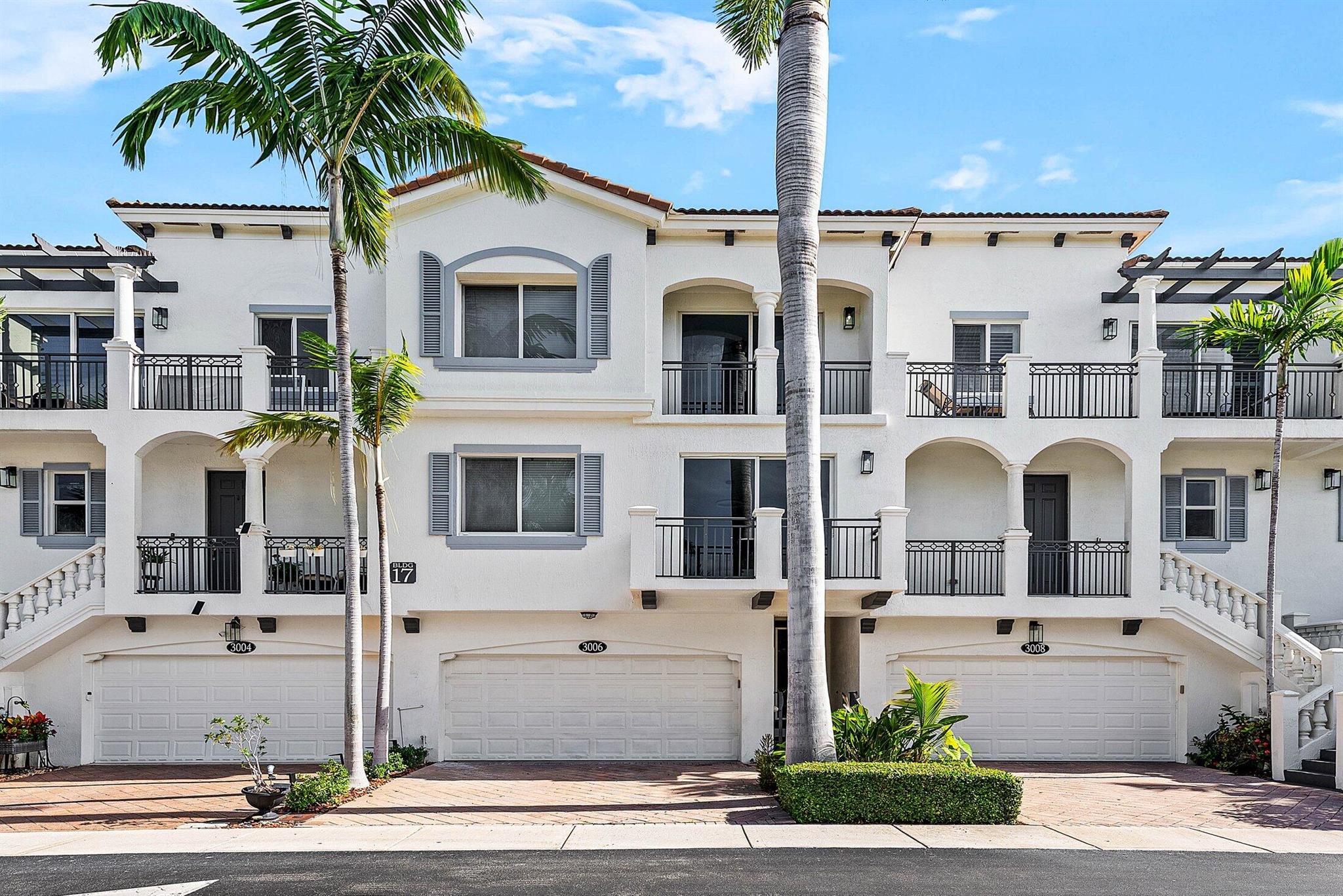 STUNNING 4- BEDROOM, 3.5 BATHROOM TOWN HOME IN WATERSIDE DEVELOPMENT BOYNTON BEACH WELCOME TO THIS COMPLETELY RENOVATED GEM IN THE HIGHLY SOUGHT-AFTER GATED COMMUNITY OF WATERSIDE DEVEPLOMENT, BOYNTON BEACH. THIS SPACIOUS 4-BEDROOM, 3.5-BATHROOM HOME BOASTS 2,558 SQ FT OF METICULOUSLY UPDATED LIVING SPACE,OFFERING A PERFECT BLEND OF MODEREN LUXURY AND COASTAL CHARM. SOME KEY FEATURES: RECENTLY COMPLETED RENOVATION (SEPT 2024) BRIGHT AND OPEN FLOOR PLAN EXPANSIVE LIVING AREA WITH HIGH END FINISHES GOURMET KITCHEN WITH TOP OF LINE APPLIANCES OVERSIZED MASTER SUITE WITH A LARGE WALK IN SHOWER 2-CAR GARAGE WITH AMPLE STORAGE COMMUNITY POOL AND SPA OVERLOOKING INTERCOASTAL WATERWAY