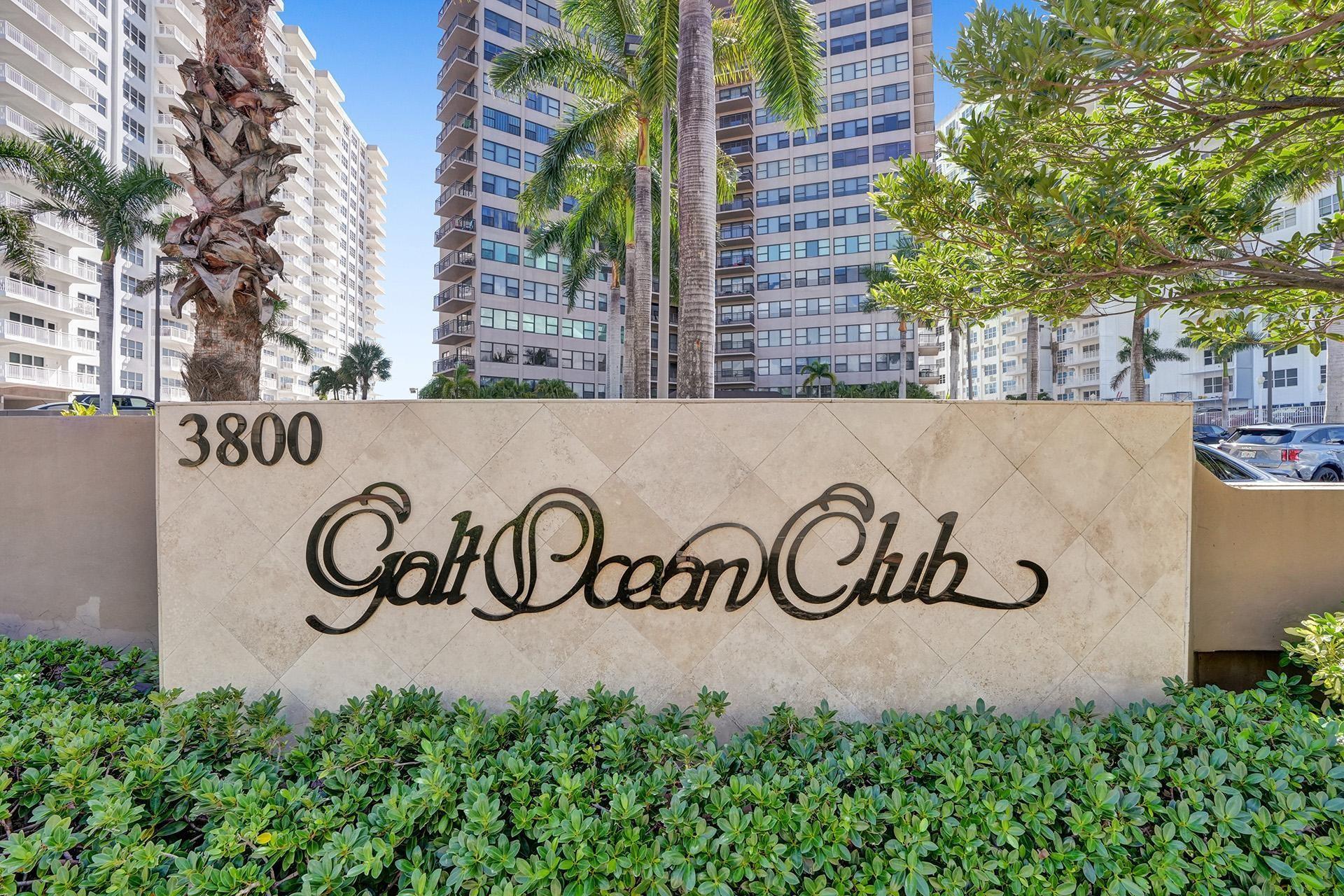 3800 Galt Ocean Dr 314