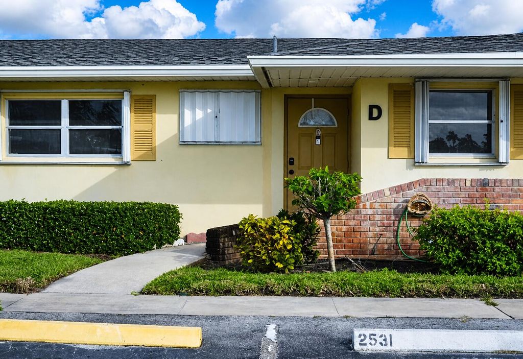 Photo of 2531 W Barkley Dr Dr W #D, West Palm Beach, FL 33415 (MLS # B26023372)