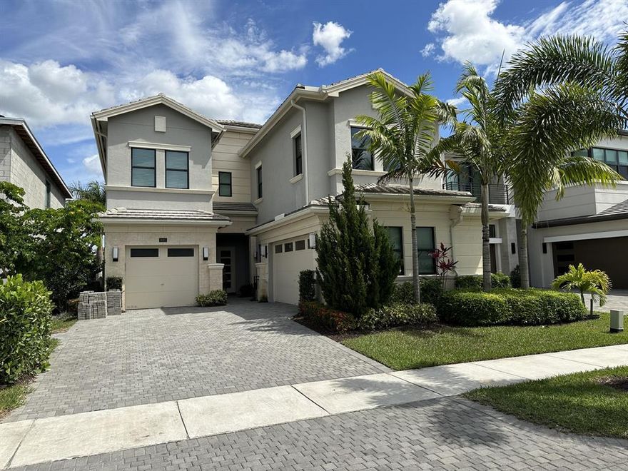 Final opportunity to purchase the last home from the developer in the sold out, prestigious Boca Bridges community! This Anabelle floor plan has a custom pool and is ideally situated on a lake. The kitchen has artic white stacked cabinets and a large island with quartz countertops. Additional highlights include: 24x24 tile on the 1st floor and engineered wood floors on the 2nd floor hallways/loft, 2-story living room with wet bar, club room, and primary bath with level 6 grey cabinets coupled with marble counters. Expected completion - June/July 2023. Luxury living is redefined at Boca Bridges, complete with a 27,000 SF Clubhouse set on over 7 acres. Residents have access to fabulous resort amenities, including a gourmet restaurant, beach entry pool, kids splash pad, tennis and pickleball.
