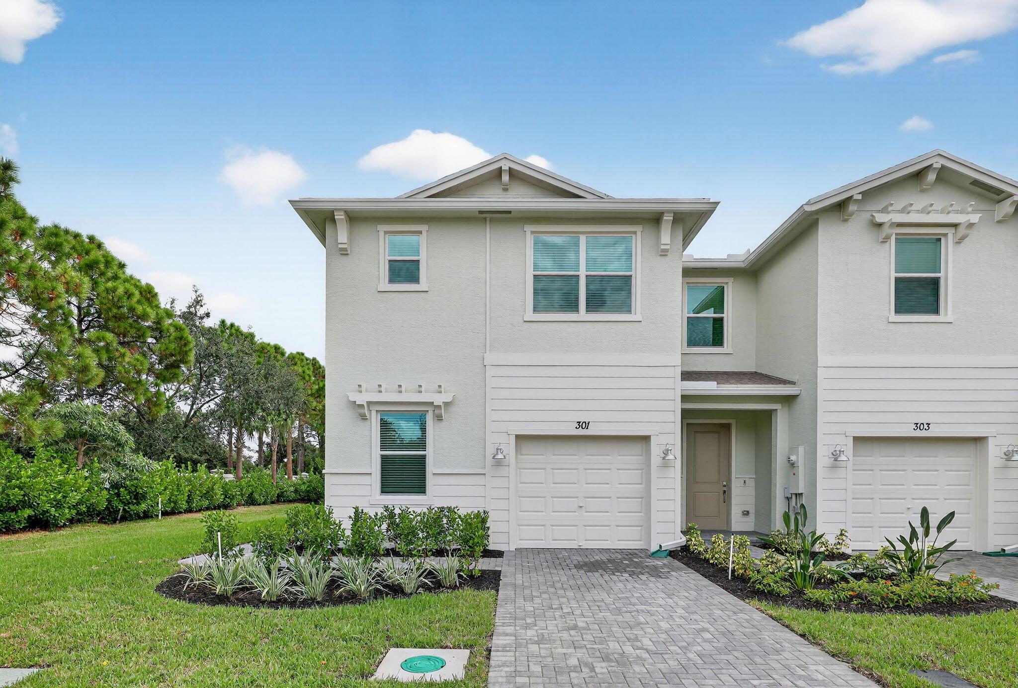 Be the first to call this 3-bedroom, 2.5-bathroom + Study, brand-new townhouse home! Nestled in a highly desirable gated community, this modern townhome offers convenience with easy access to highways, shopping, dining, top-rated schools, and more. Built by Lennar, the home features stylish flooring throughout the downstairs living area and kitchen. The kitchen is equipped with sleek quartz countertops, stainless steel appliances, and a breakfast bar that opens to a spacious great room. The master suite boasts a generous walk-in closet, a stand-up shower, and a separate linen closet. With tall ceilings and abundant natural light, this home is both bright and inviting! Lawn care and internet is included in rent.