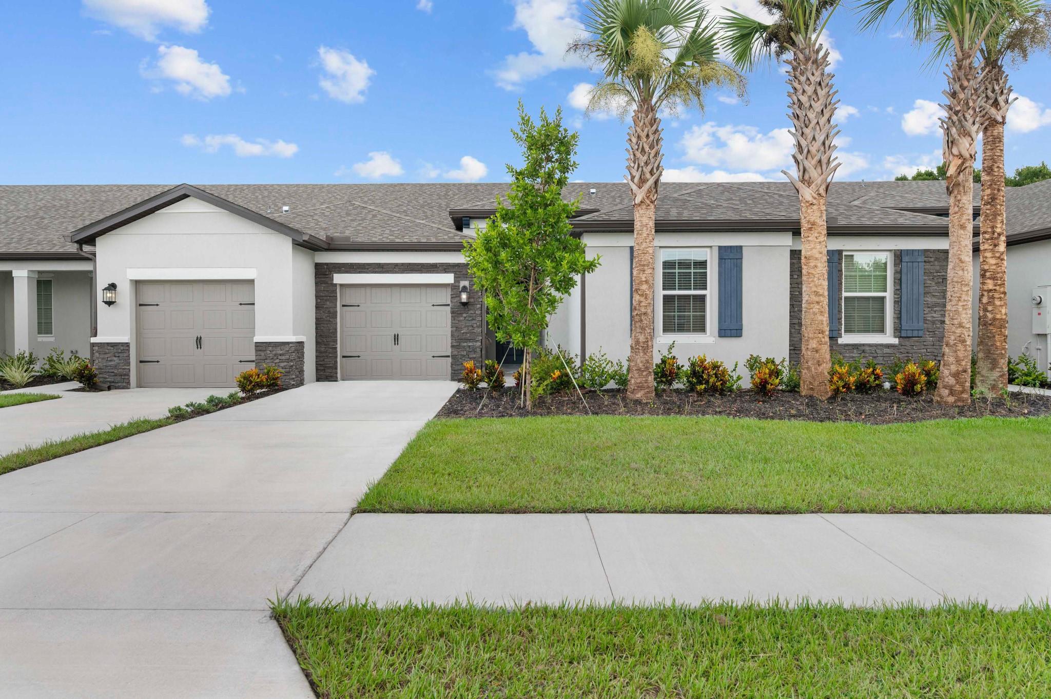 Ask us about our incentives, builder paid closing cost, and more! The beautiful Mateo plan is located within the gorgeous community of Celebration Pointe. This new one-story home features an open floor plan, 3 bedrooms and 2 full baths complete with an array of unbelievable upgrades including stainless-steel Whirlpool® appliances, sprawling granite countertops with an island, stunning 42” white-wood cabinets with crown molding and an attached garage. The Mateo encompasses a master suite complete with a walk-in closet, as well as a laundry room, a back patio, covered front entryway and front-yard landscaping. Celebration Pointe offers residents numerous amenities including a pool, walking paths and a future community clubhouse all in a premier location.