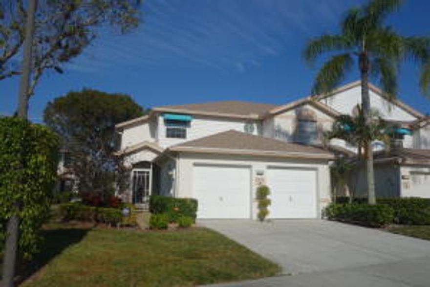 Beautiful lakefront townhouse, move in ready. Located in A Rated school zone, Boca Gardens 158 acres enclave is hidden gem near multi-million dollars properties (The Oaks, Le Rivage, Seven Bridges, etc...). Lot of greens in this community. One of the best Pet friendly community in Boca Raton. Walking distance to Publix, Starbucks, etc... This model with almost 2,000 sft is one of the largest home for the price in Boca Raton!!!!! HOA includes roof, exterior maintenance, landscaping, 3 swimming pools, 4 tennis court, playground, basket ball court, gym, security patrol. Investors are welcome too no waiting period to lease it. Boca Gardens is well managed and has reserves.