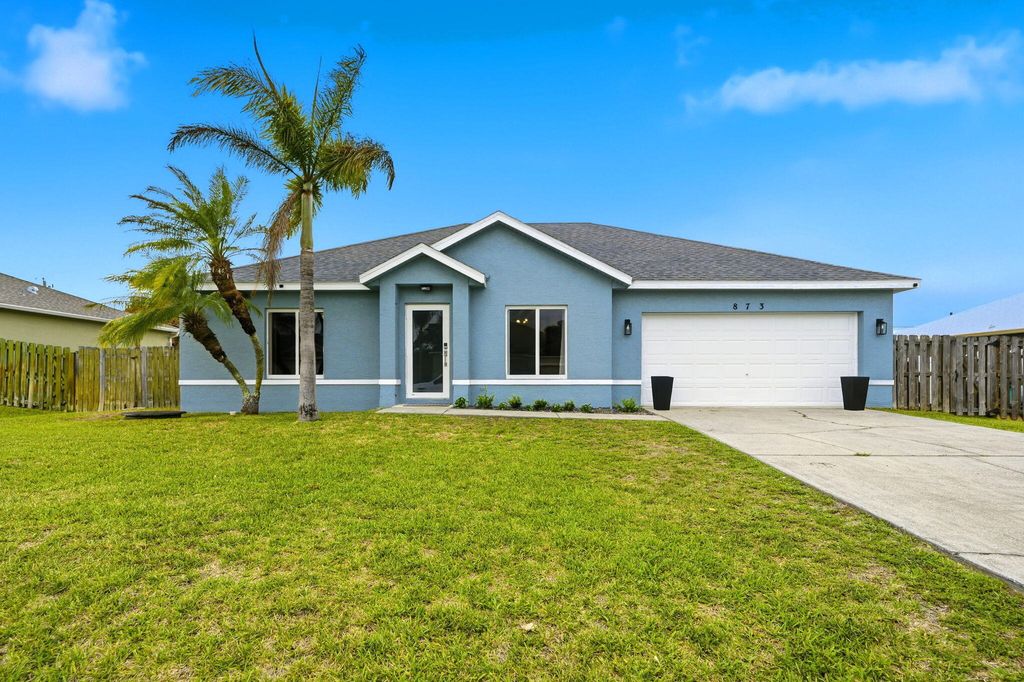 Photo of 873 SW Commonwealth Road, Port Saint Lucie, FL 34953 (MLS # B26011450)