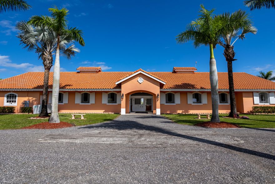 Amazing farm IN HACKING DISTANCE TO WEF, 3 mins drive to the back entrance of the show. TOTAL OF 27 stalls on this property!!! 13 12 x 12 stalls CBS barn with A/C tack room, laundry room, 1/2 bathroom. Wash racks and grooming stalls 14 12 x 12 stalls in back wood frame barn with tack room NEW and expanded JTWG ring 215' x 110' with irrigation and ringside Gazebo 13 grass paddocks Round Pen with new footing,  Tractor and drag 2 apartments in the barn, both very spacious, both studios with kitchenettes and full bathrooms. Plenty of parking. $270k is for a 6 month season.