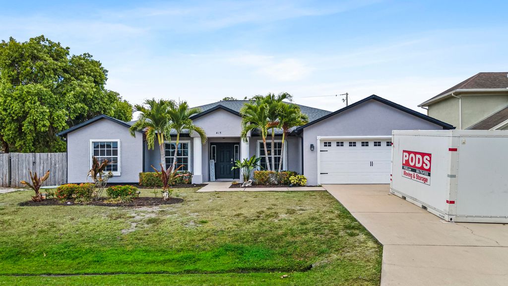Photo of 415 SW Ryder Road, Port Saint Lucie, FL 34953 (MLS # R11022386)