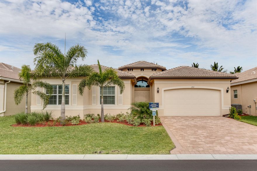 Valencia Cove, Lot 673 - Builder new construction quick delivery home. Oct-Nov occupancy.  Additional closing cost incentives may apply. Impact glass windows. Chef's kitchen with stainless steel appliances, 42'' cabinets, snack bar, center island, casual dining area and high hat lighting. Formal living rooms with coffer ceiling and an oversized slider that leads to the screened patio. Master retreat boasts a coffered ceiling, his and hers walk in closets, dual sinks and a walk in shower. Valencia Cove is a brand new community with 10 acre lifestyle complex that features a 39,000 sq-ft clubhouse, grand ballroom, catering kitchen, fitness center, resort style pool, tennis and many clubs and activities