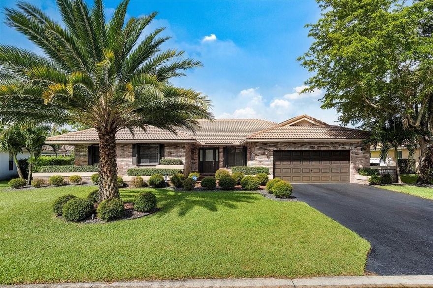 Simply a beautiful & perfectly renovated home! impressive curb appeal with flawlessly manicured landscape & an impeccable exterior. The renovated & redesign interior is fresh & sophisticated. Upon entering you are immediately greeted with an open design & direct views of the sparkling pool. Natural materials, modern finishes & smart home tech brilliantly commingle. The jaw dropping kitchen offers an island, sleek white & blonde wood cabinetry, top of the line appliances including a wine chiller & stainless steel accents. Spacious primary suite with an updated spa like bathroom with separate shower with body spray system & tub. Incredible outdoor living spaces & pool area. Other Offerings: High gloss flooring, fireplace, oversize garage, Spa tubs in both bathrooms, 2017 A/C, see attachment