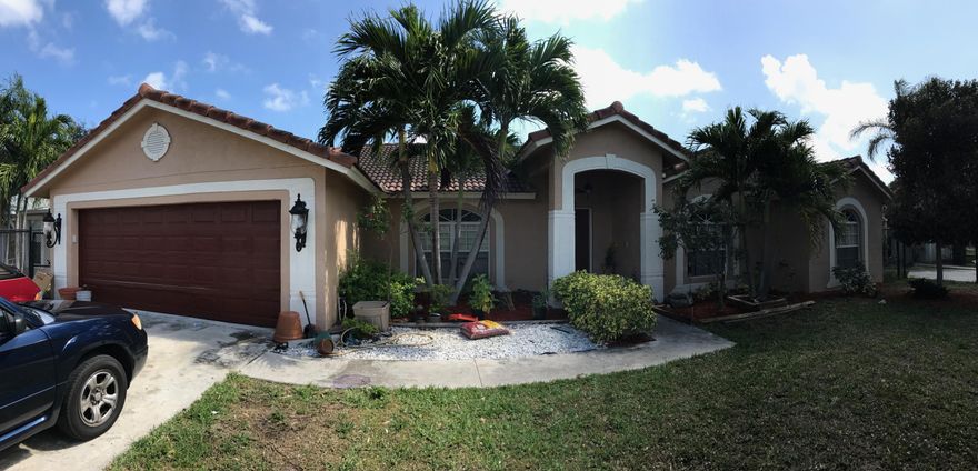 This is one of the largest houses on the block, and situated just walking distance from downtown Atlantic Avenue. The house also features a large fenced backyard, and no restricting associations. A portion of the foyer has been converted into a bedroom making this a 5 bedroom home! Come enjoy the sunny shores of Delray Beach.