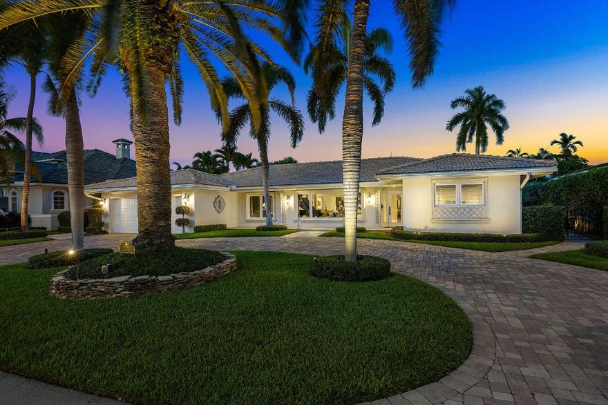 Spectacular single-story home with a split dual master layout comprised of 4 bedrooms and 3 full bathrooms. Situated on a quiet street, with sunny eastern exposure on an oversized lot, this inviting home features a spacious eat-in kitchen with new premium appliances including a wine chiller, a generous family room with volume ceilings, and spacious main suite quarters. The formal living room has an expansive oversized window showering the space in natural sunlight. In the sizable backyard, a beautiful heated pool is accompanied by an inviting gazebo to relax in the shade. In addition, the property is encased by lush tropical landscaping providing the entire home with the perfect private backdrop for entertaining.