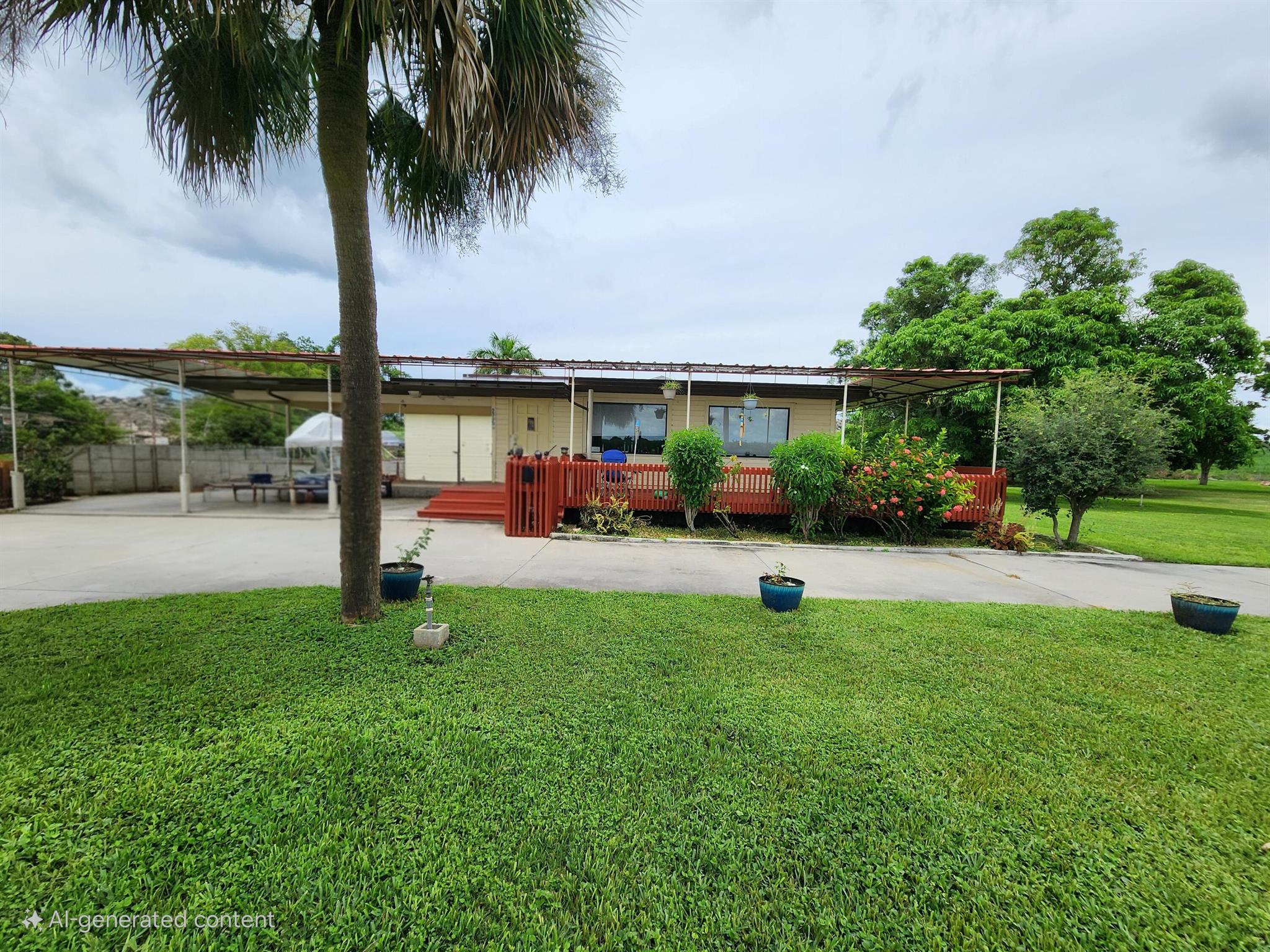 Private 3-Bedroom Oasis on 1.2 Acres with Massive Outbuilding in Pahokee.Discover the perfect blend of comfort, space, and versatility with this one-of-a-kind property set on 1.2 serene acres (two lots) in Pahokee. Just 2 miles from Pahokee Marina & Campground and 6 miles from the Canal Point Recreation Area, this home offers both convenience and tranquility.Inside, you'll find 3 spacious bedrooms and 2 full baths, highlighted by an extraordinary 8' x 40' walk-in closet. Thoughtfully maintained, the home features hurricane-impact windows, built-in propane lanterns (battle-tested through more than 60 hurricanes), a 3-year-old roof, a brand-new water heater, and a brand-new refrigerator. Two air conditioning units ensure year-round comfort.
