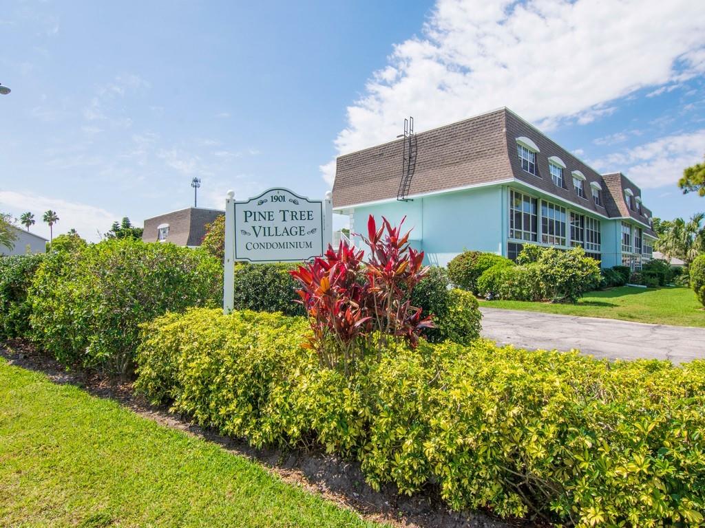 This unit is ready to move into. Experience this coastal charm in Vero Beach. This 2 bedroom 2 bath condo is so convenient to the beaches and shopping. It is conveniently located on the first floor with a spacious patio. Enjoy this easy lifestyle walking to shops and restaurants and the beach. (just over the bridge). The kitchen has been upgraded along with the bathrooms. Ample storage. The community offers a pool, clubhouse with full kitchen, pool table, ping pong and TV. No assessments Pets allowed and NOT a 55+ community. A great get away for the winter!