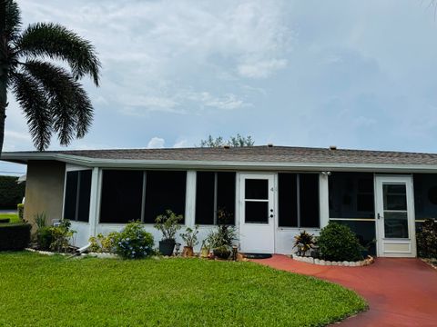 A home in Boynton Beach