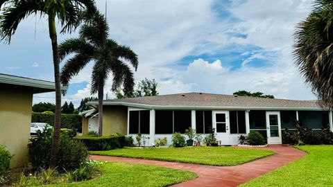 A home in Boynton Beach